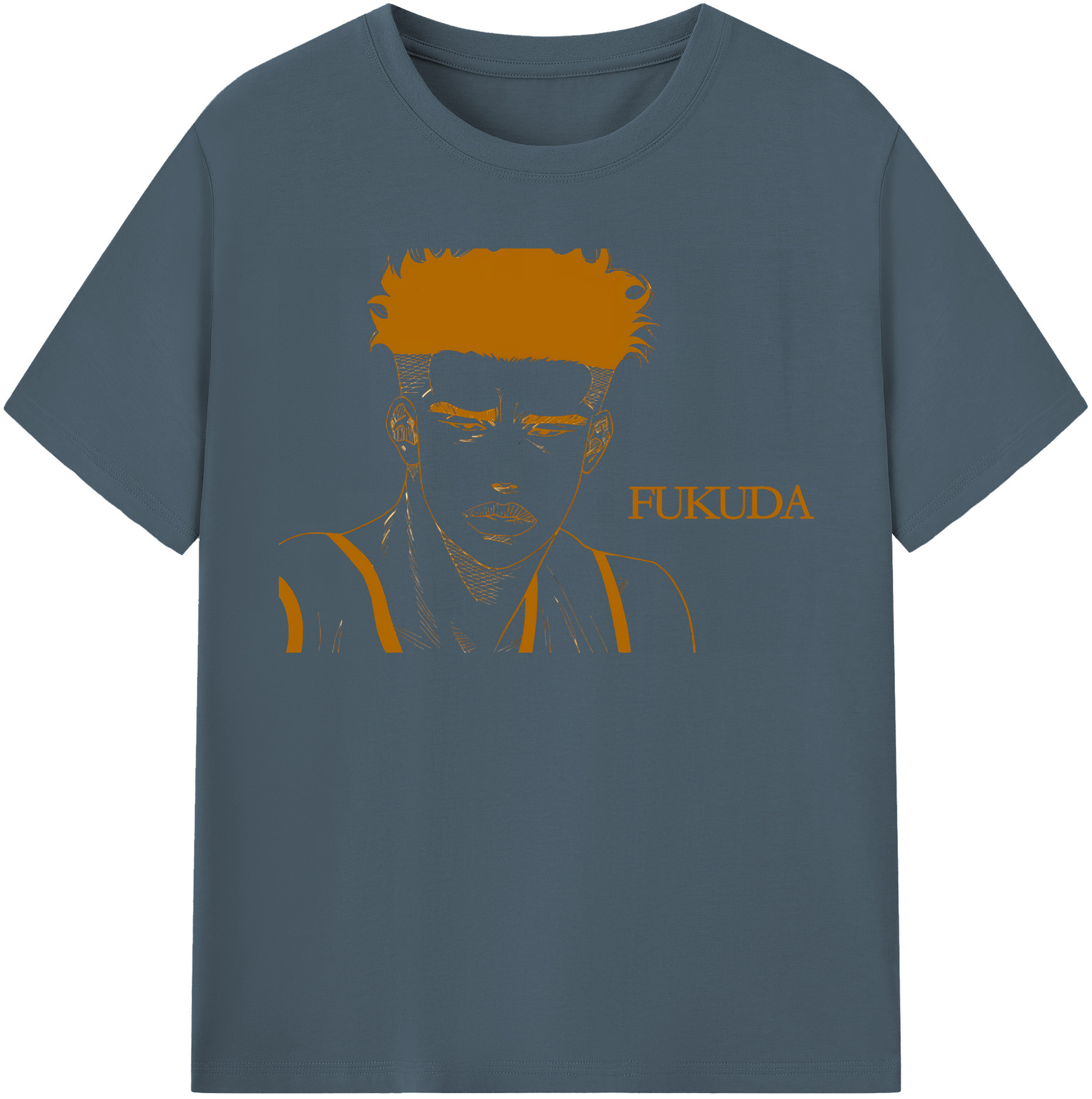 （画像用） SLAM DUNK／スラムダンク 綿100％半袖Tシャツ（フロントプリント）